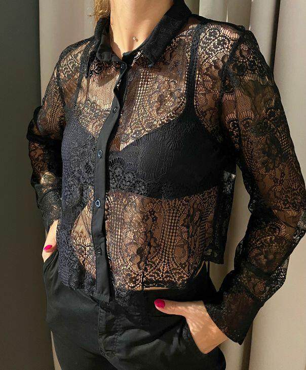 Camicetta in Pizzo Francese Collision