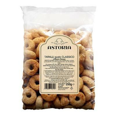 Astoria Taralli Classici 250GR A SCATOLO DA 18 CONFEZIONI 