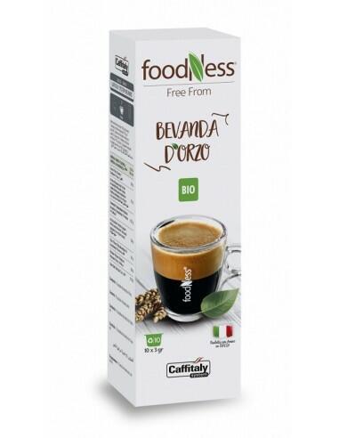 10 CAPSULE CAFFITALY Bevanda d'Orzo Bio FOODNESS