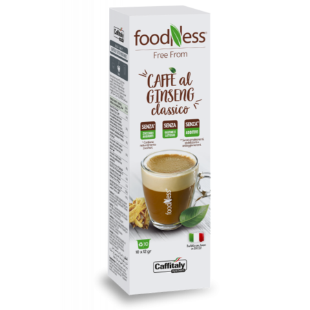 10 CAPSULE CAFFITALY Caffè al Ginseng Classico FOODNESS