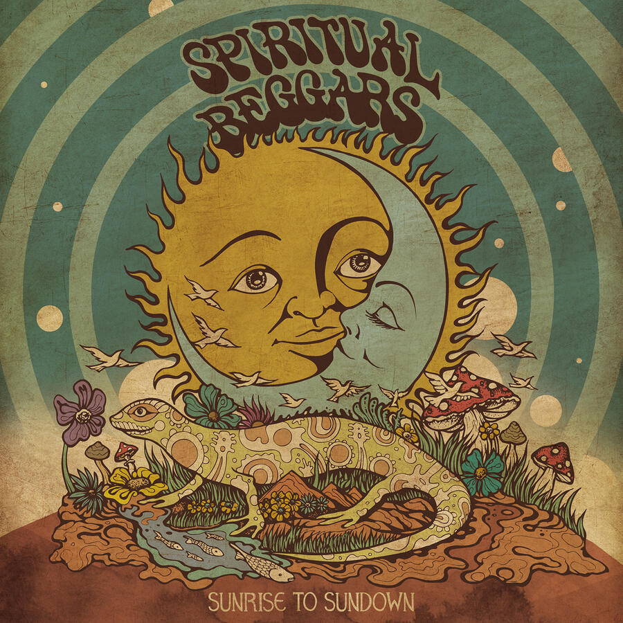 SPIRITUAL BEGGARS  -  SUNRISE TO SUNDOWN - LP COL. (CONSTRUCTION RECORDS)