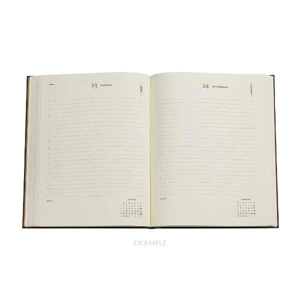 AGENDA GIORNALIERA 2024 PAPERBLANKS 12 MESI - Formato Ultra