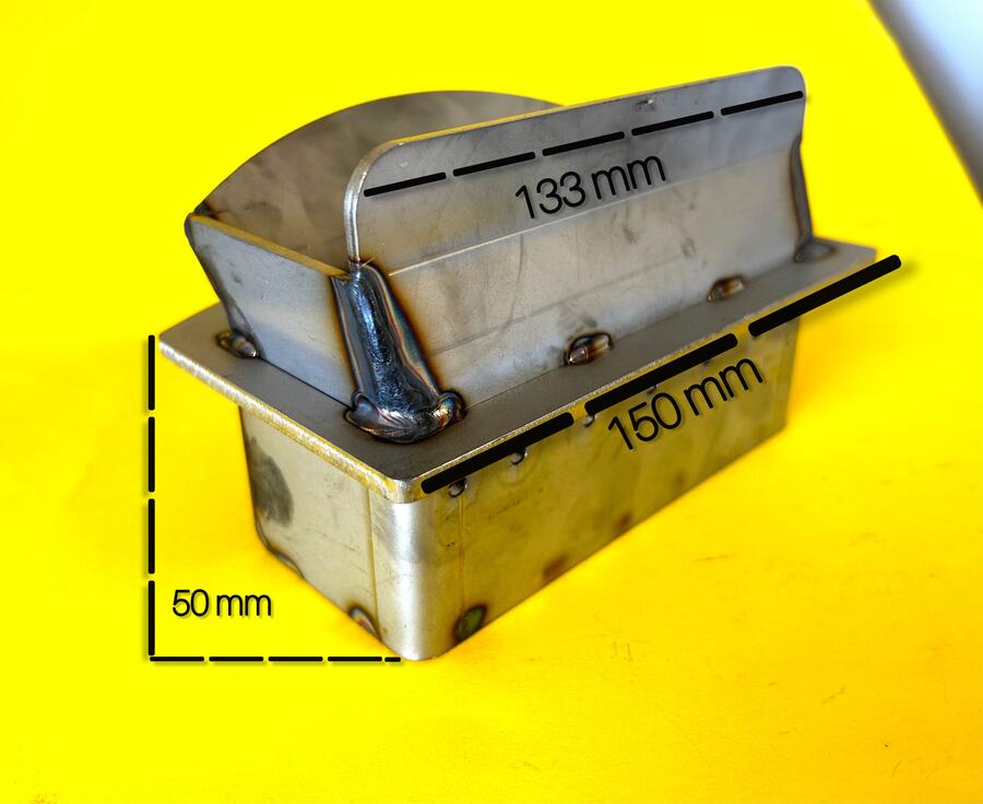 BRACIERE IN ACCIAIO RAVELLI GROUP/ECOTECK cod. 120-07-003S mod. SNELLINA