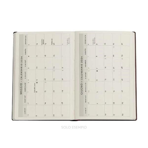 AGENDA GIORNALIERA 2024 PAPERBLANKS 12 MESI - Formato Mini
