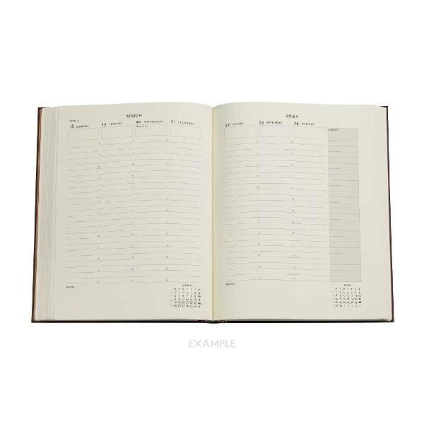 AGENDA SETTIMANALE 2024 PAPERBLANKS 12 MESI - Formato Ultra - Verticale