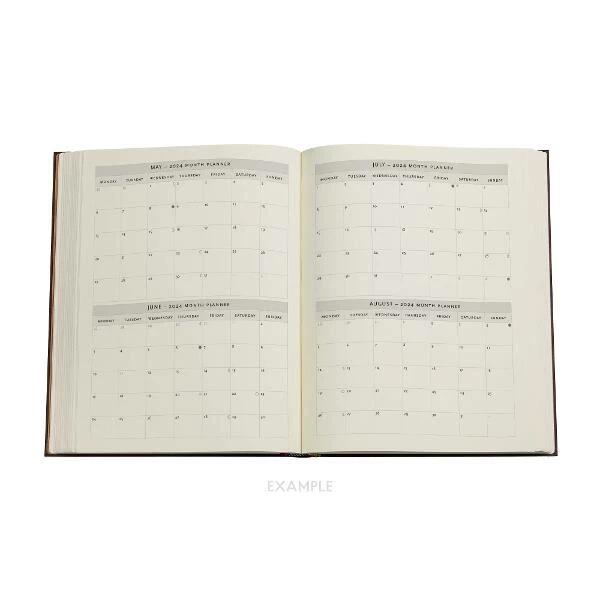 AGENDA SETTIMANALE 2024 PAPERBLANKS 12 MESI - Formato Ultra - Verticale