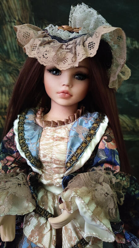 Beatrice bambola 43 cm. fatta a mano 