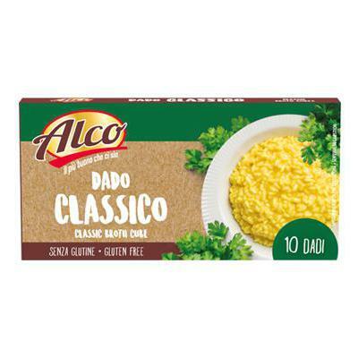 Alco Dado X10  Classico 110GR A SCATOLO DA 36 PEZZI