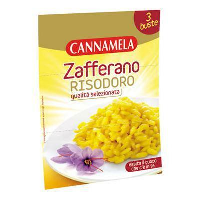 Cannamela Zafferano 10GR A SCATOLO DA 50 PEZZI