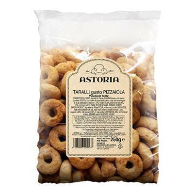 Astoria Taralli Pizzaiola 250GR A SCATOLO DA 18 CONFEZIONI 