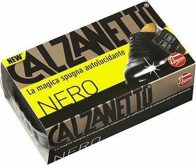 Calzanetto Spugna Scarpe Nero A SCATOLO DA 12 PEZZI 