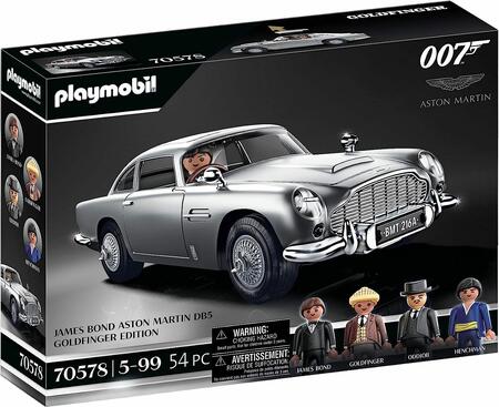 Playmobil Aston Martin DB5  007 Goldfinger Edition - 70578 - 5/99 anni