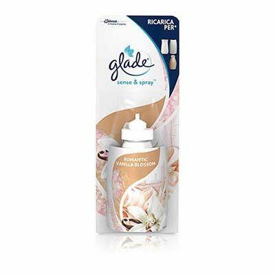 Glade Sense & Spray Ricarica Vaniglia Blossom A SCATOLO DA 8 PEZZI