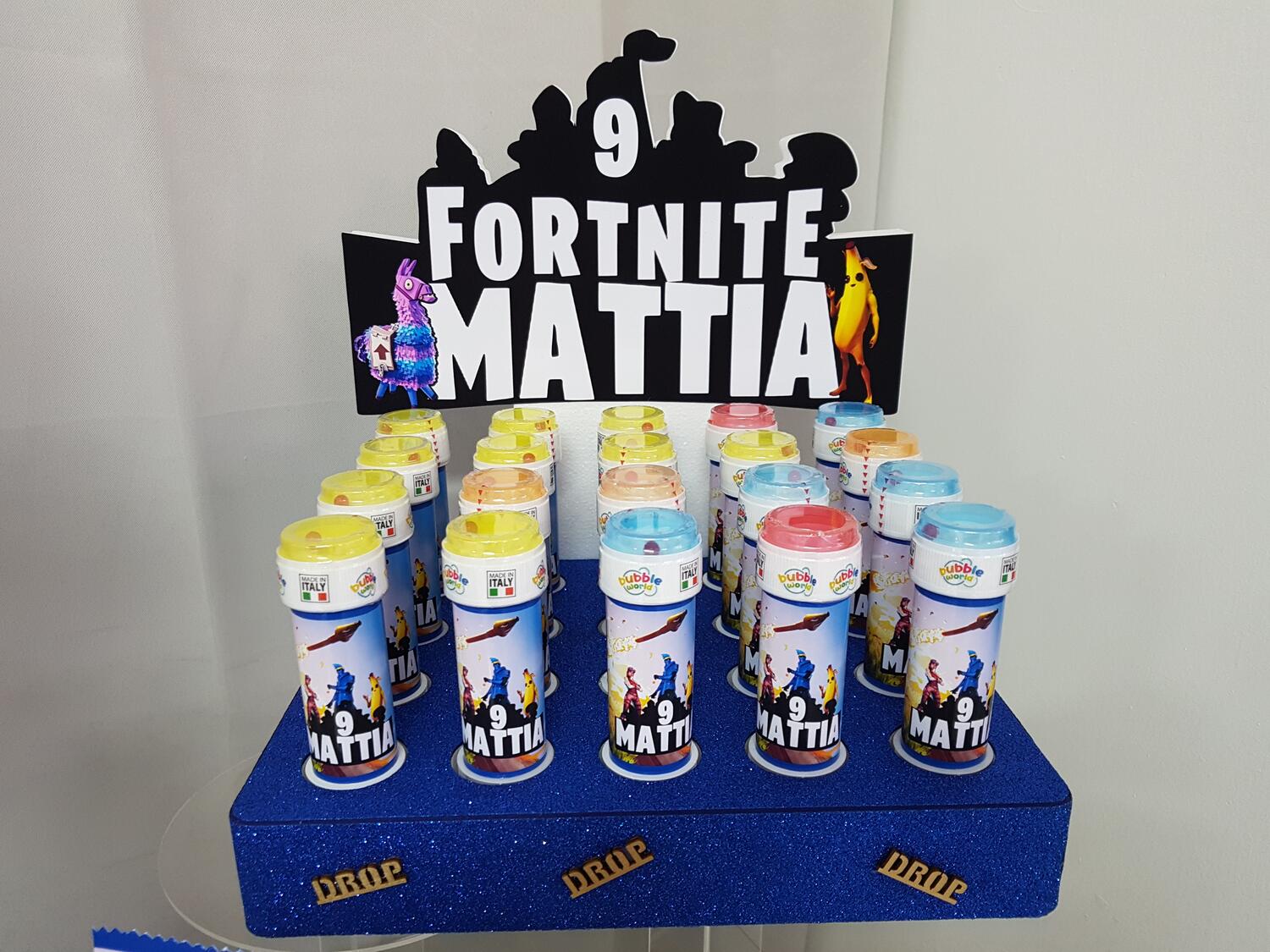 Fortnit Set Compleanno 81 Pezzi - Palloncini, Tovaglia, Stoviglie E Decorazioni Per Festa Ragazzo