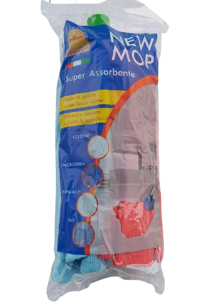 Mocio Microfibra Euroscope  A SCATOLO DA 24 PEZZI 