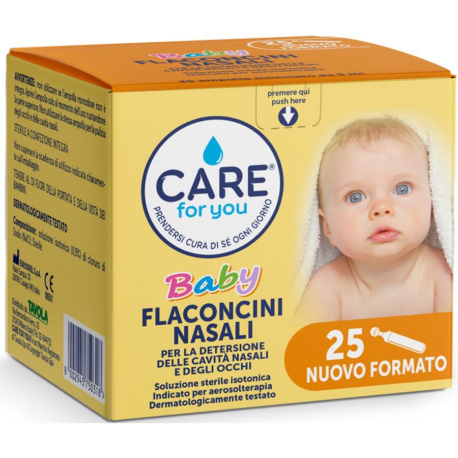 Care For You Baby 25 Flaconcini Nasali