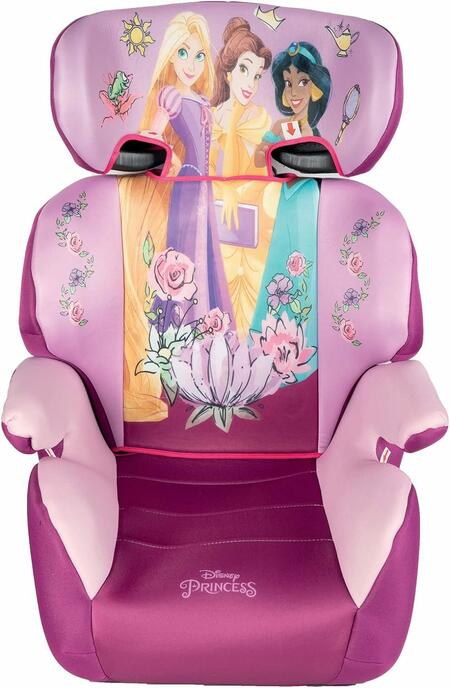 Seggiolino auto Principesse gruppo 2/3 (da 15 a 36 Kg) Rapunzel, Belle e Jasmin Disney