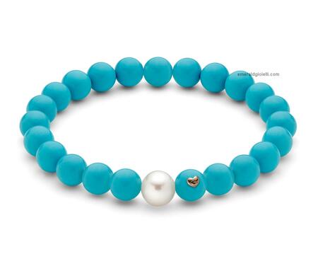 Orecchini Miluna Terra E Mare Con Turchese In Argento 925 - PER2326, Eleganza Naturale