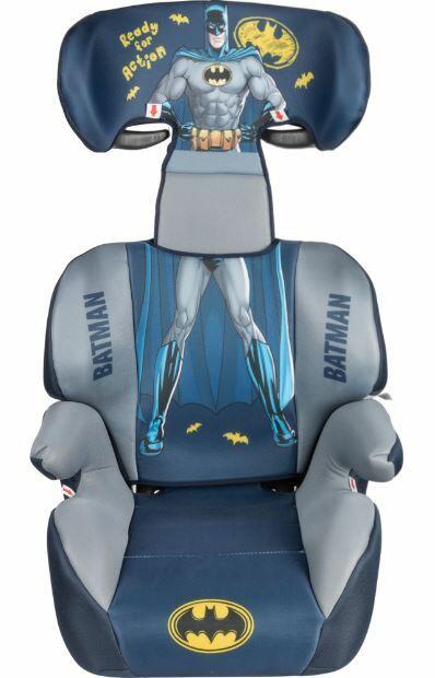 Seggiolino auto Batman  blu- grigio gruppo 2/3 (da 15 a 36 Kg) DC Comics