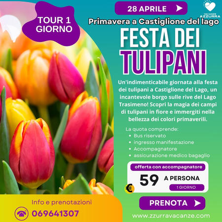 28 APRILE 2024 FESTA DEI TULIPANI 