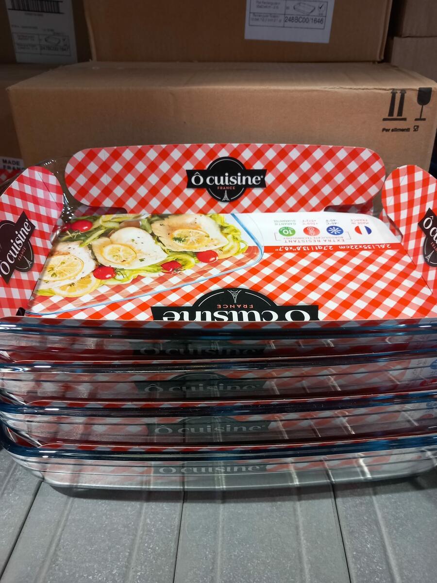 Ocuisine Pirofila di Vetro Misura 35x22cm