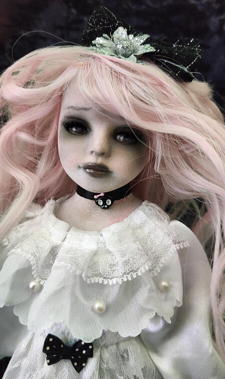 Alpheratz bambola Gothic  Creepy - 40 cm.