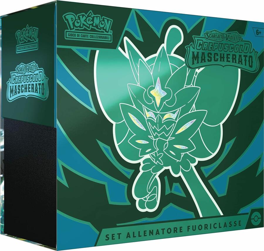 Pokemon, Crepuscolo Mascherato Set Allenatore Fuoriclasse Italiano