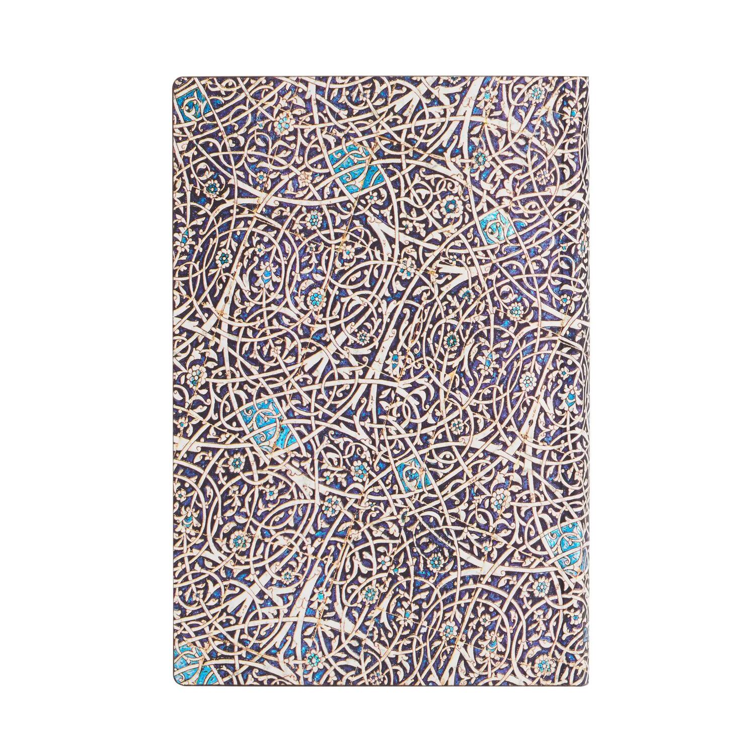 Agenda settimanale 2025 - Turchese Granada - PAPERBLANKS 12 MESI - Formato Mini - Orizzontale