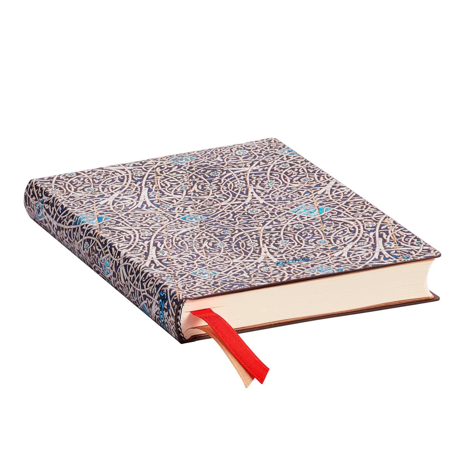 Agenda settimanale 2025 - Turchese Granada - PAPERBLANKS 12 MESI - Formato Mini - Orizzontale