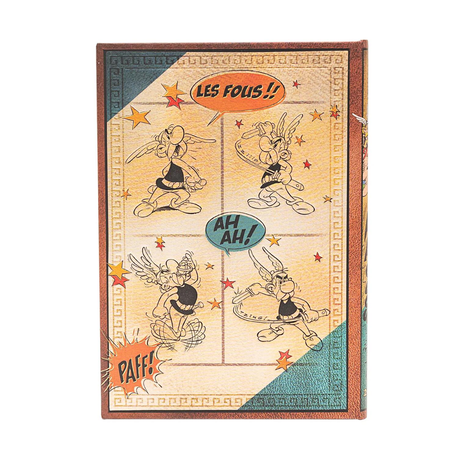 Agenda settimanale 2025 - Asterix il Gallo - PAPERBLANKS 12 MESI - Formato Midi - Verticale
