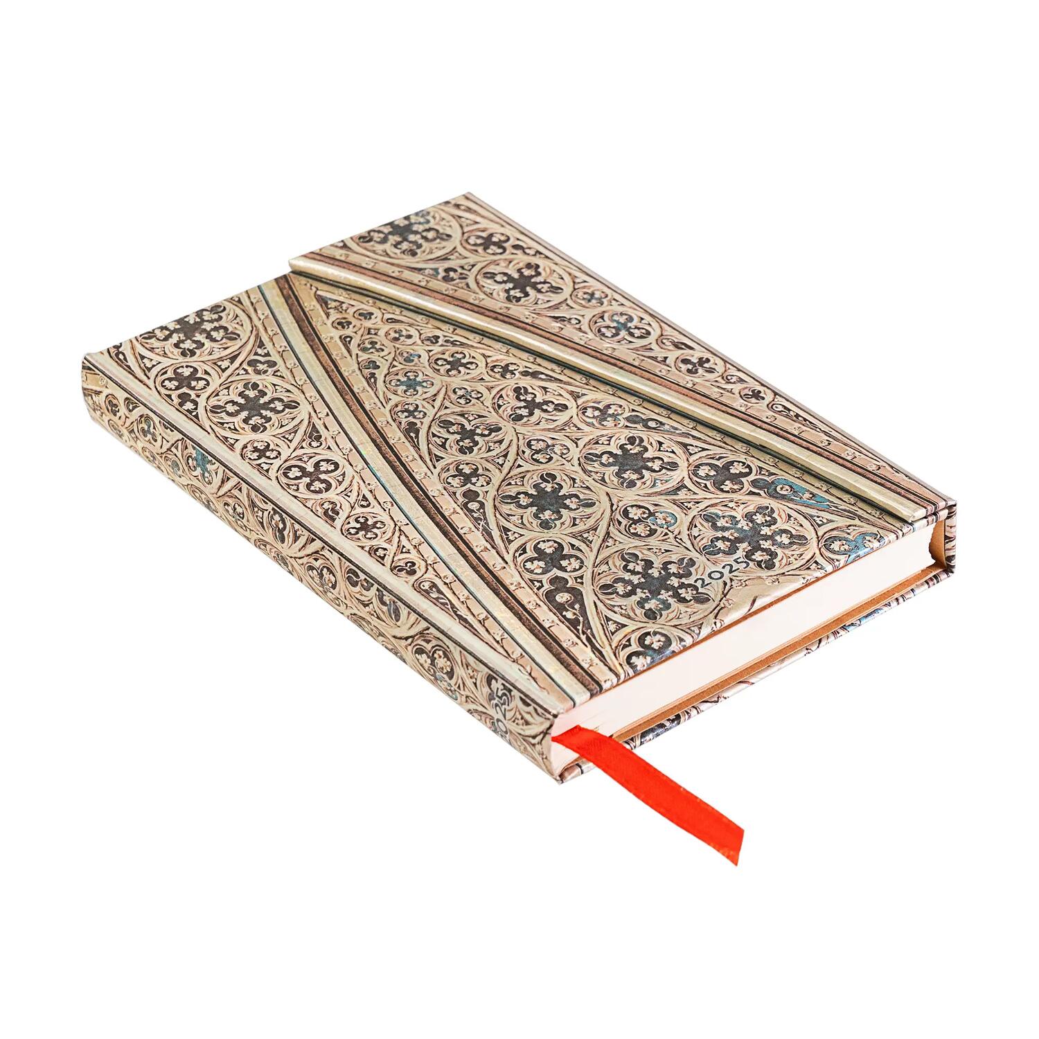 Agenda settimanale 2025 - La Volta del Duomo di Milano - PAPERBLANKS 12 MESI - Formato Mini - Orizzontale