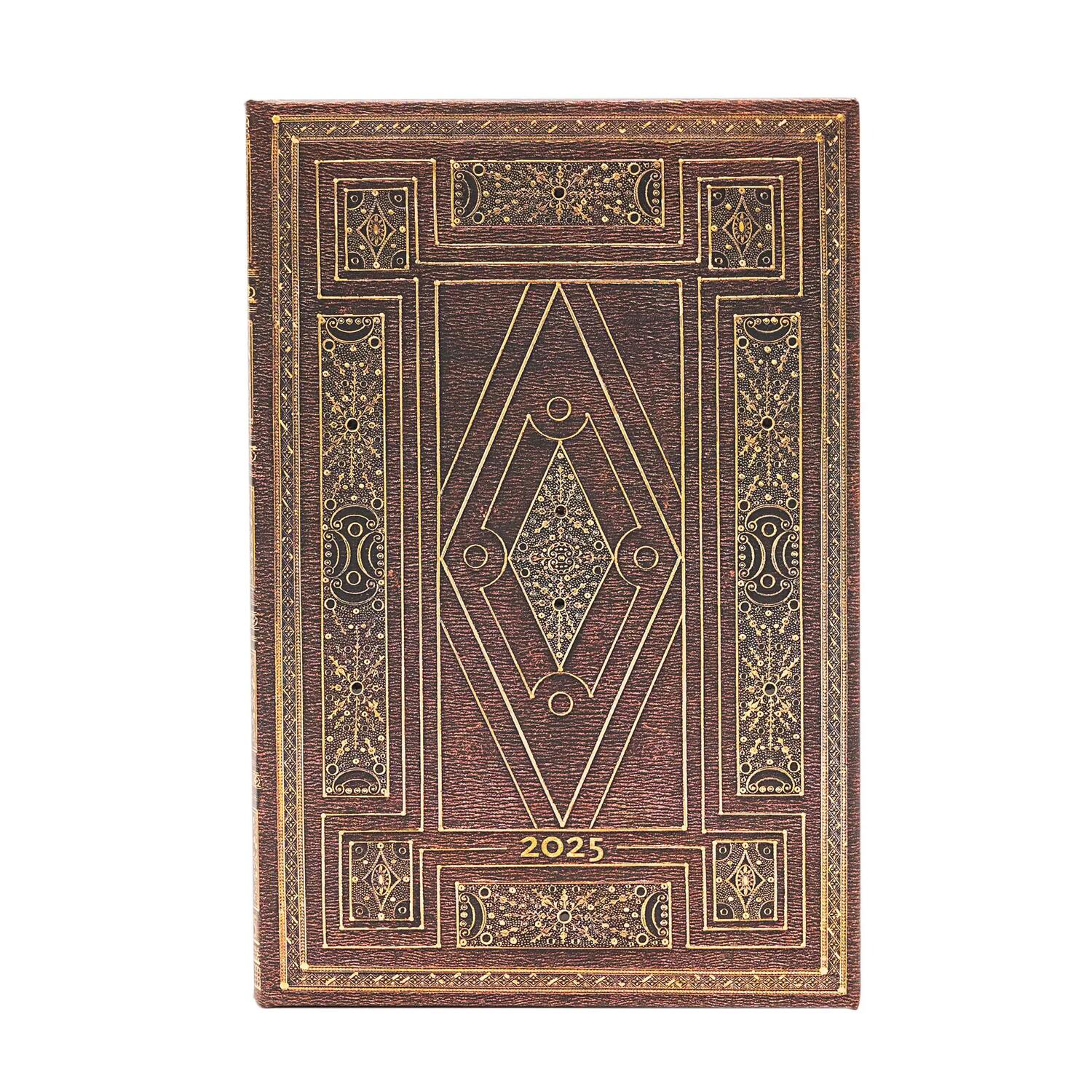 Agenda settimanale 2025 - First Folio - PAPERBLANKS 12 MESI - Formato Mini - Orizzontale
