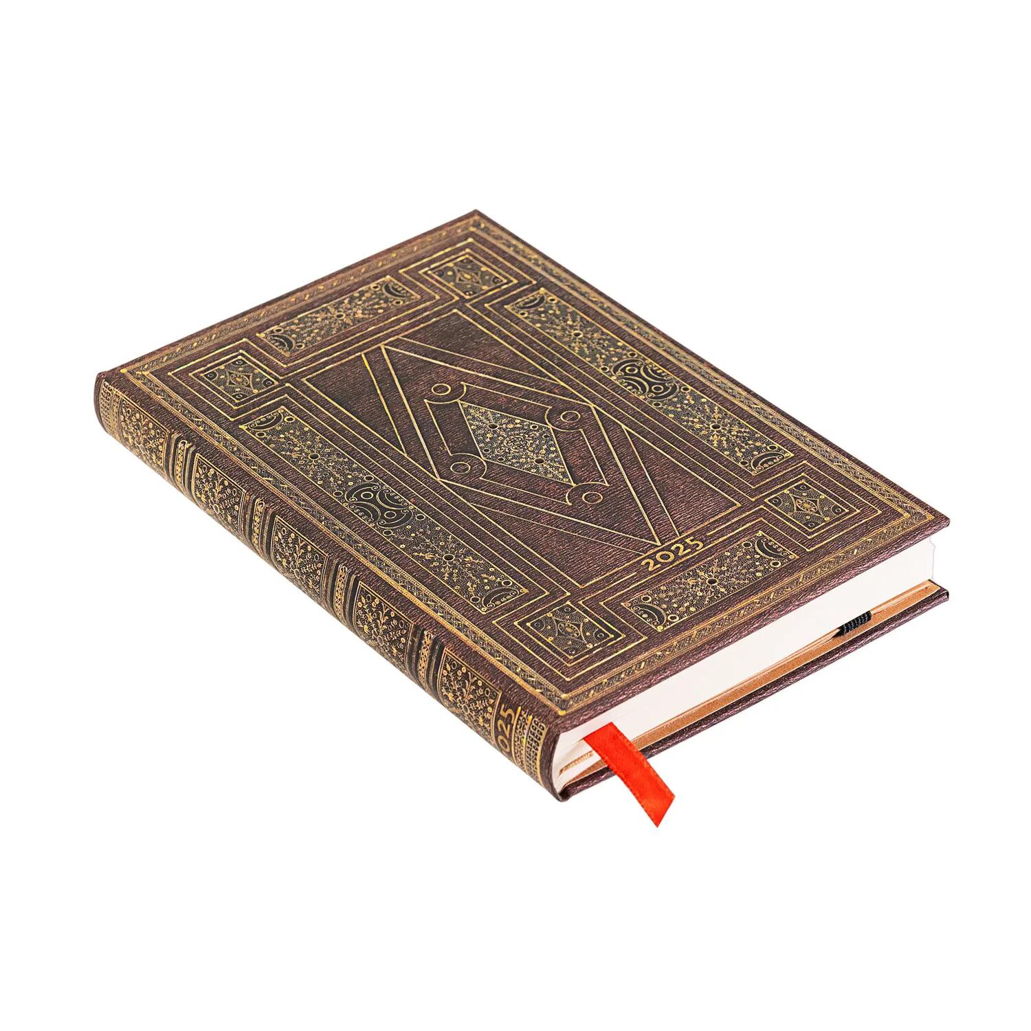Agenda settimanale 2025 - First Folio - PAPERBLANKS 12 MESI - Formato Mini - Orizzontale