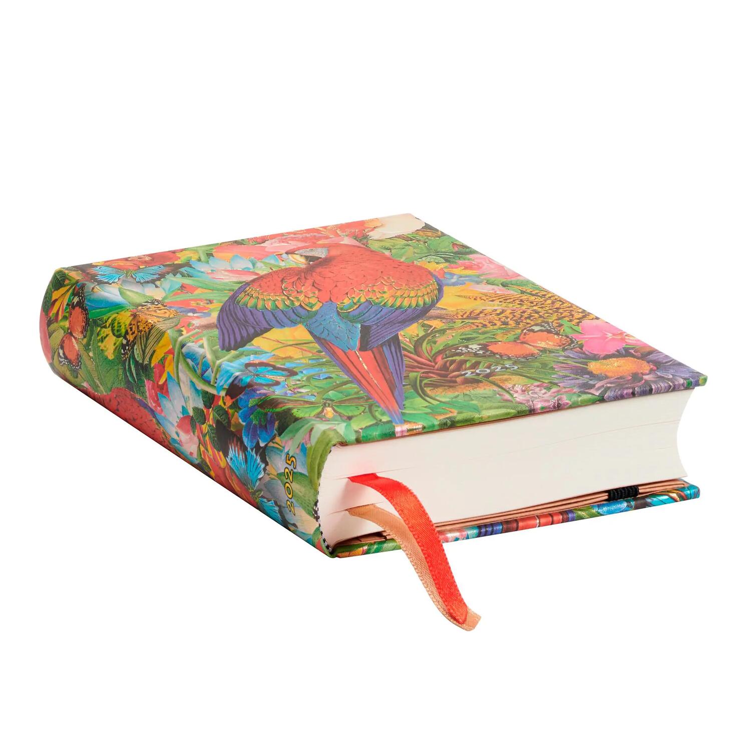 Agenda giornaliera 2025 - Giardino Tropicale - PAPERBLANKS 12 MESI - Formato Mini
