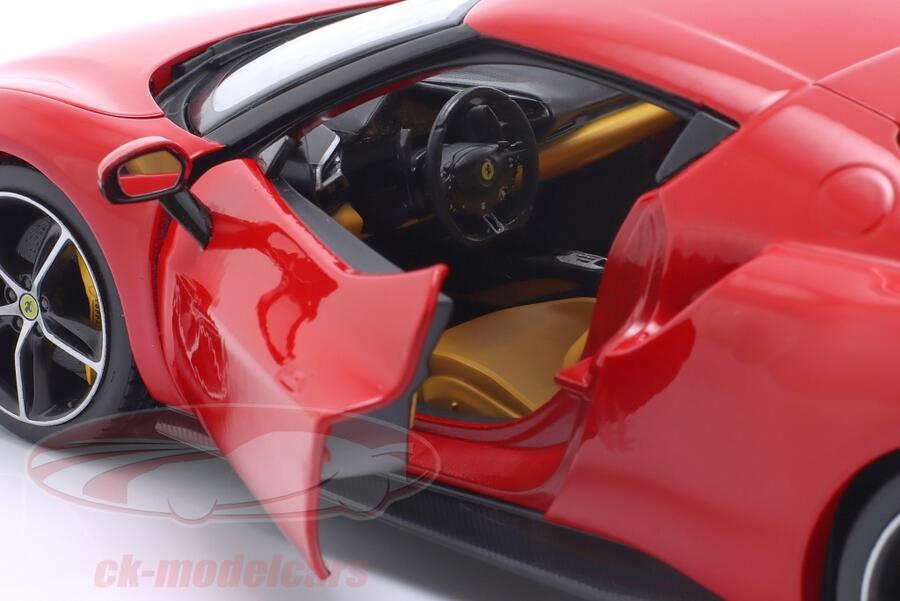 Ferrari 296 GTB rossa 1/18 - Bburago - 18-01540