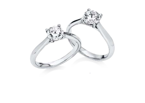 EDW - Anello Solitario in Oro e Diamante