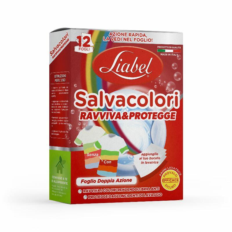 LIABEL SALVACOLORI 12 FOGLI (Confezione da 40 pezzi) 