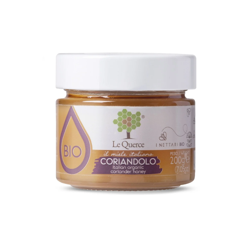 Le querce - Miele di coriandolo bio 40g