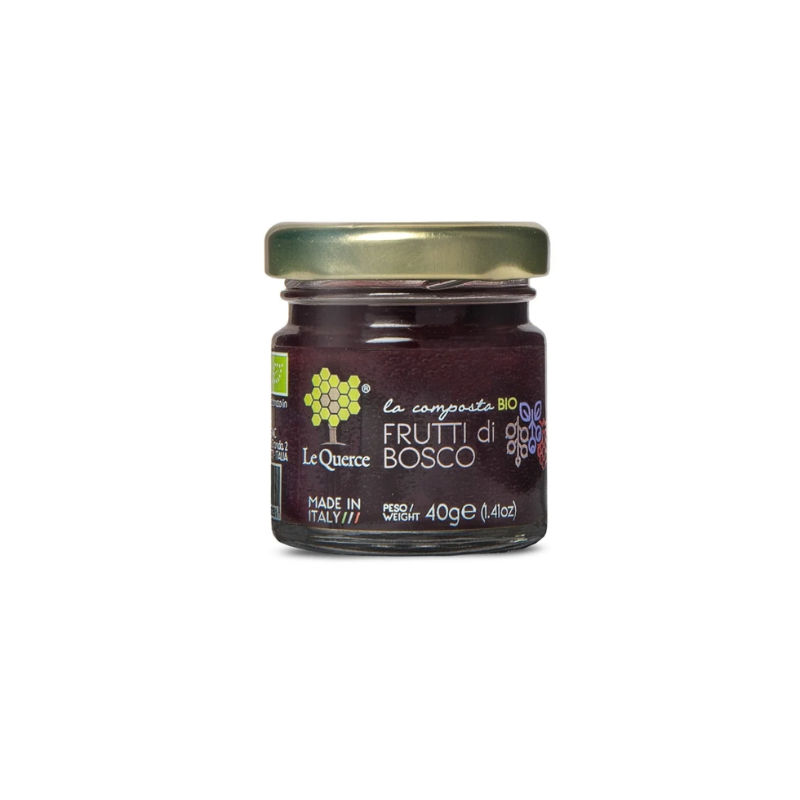 Le querce - Composta di frutti di bosco bio 40g