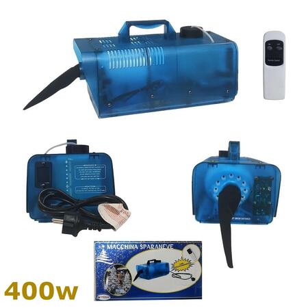 Macchina Professionale 2-in-1: Effetto Neve & Bolle di Sapone - 400W