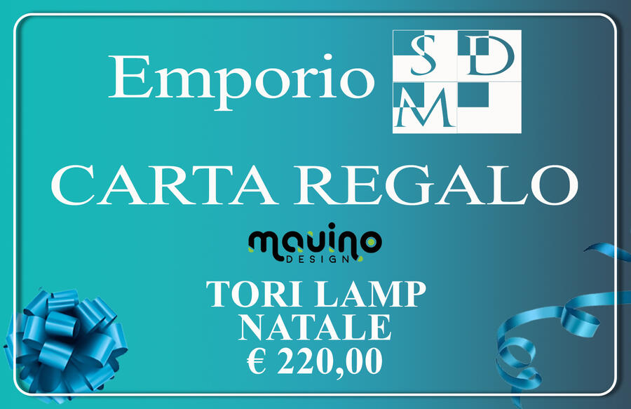 Carta regalo Tori Lamp Natale