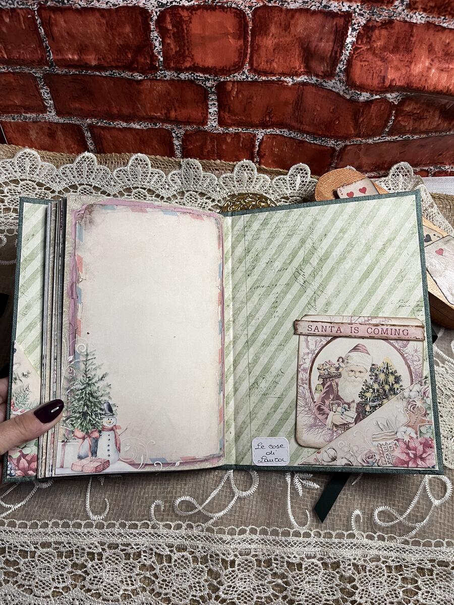 Cozy Christmas notebook