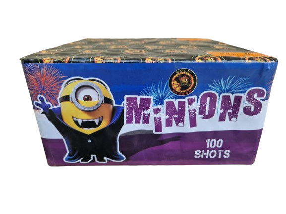 SPETTACOLO GOLD DRAGON MINIONS 100 LANCI