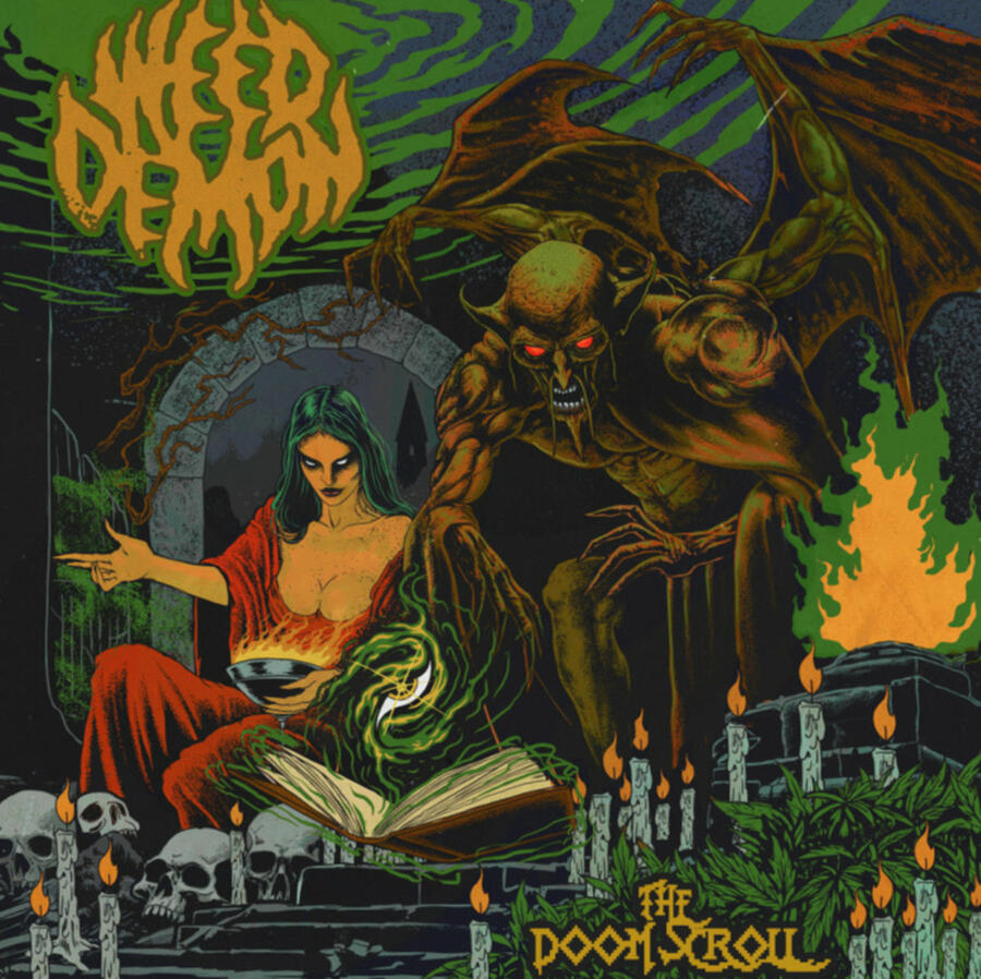 WEED DEMON - THE DOOM SCROLL - (E.V.R.)