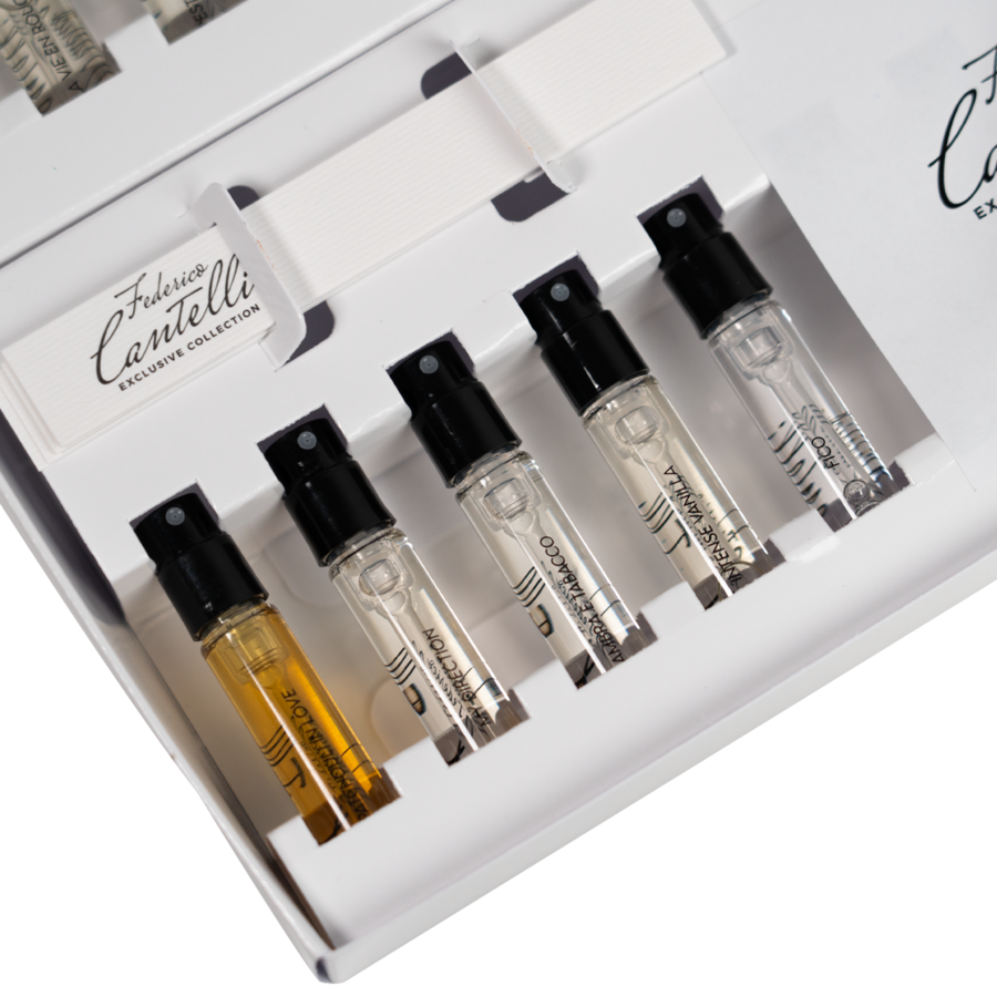 "NEW DISCOVERY SET" 12 X 2 ML VAPO FEDERICO CANTELLI COLLECTION 