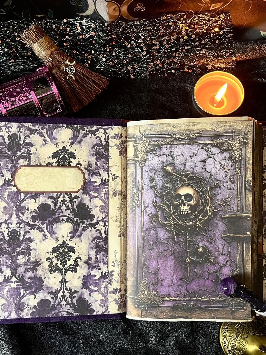 Grimorio Amethyst Witch