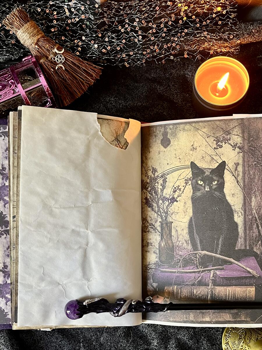 Grimorio Amethyst Witch