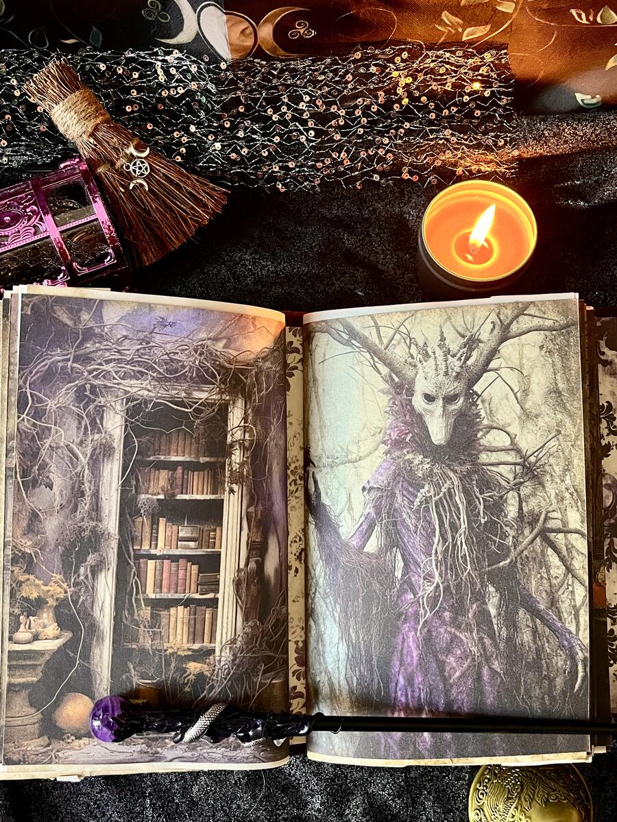 Grimorio Amethyst Witch