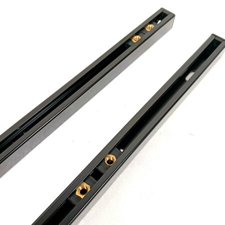 Coppia binari in alluminio per montaggio accessori da pesca su kayak SKF - lunghezza 30 cm