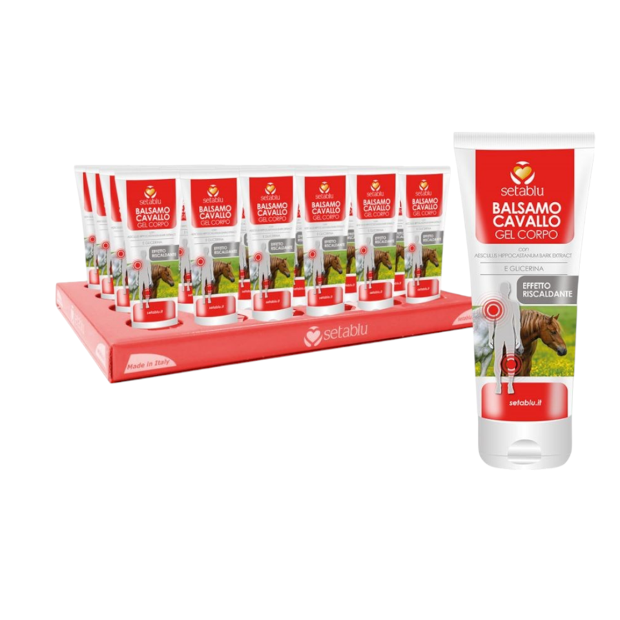 SETABLU GEL BALSAMO DEL CAVALLO 100 ML (Confezione da 24 pezzi) 